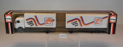 Herpa 1/87 Nr. WeMo Mercedes Benz Hängerzug Koffer Idee + Spiel OVP #3702