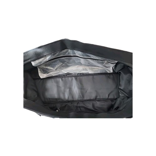 Hotworx Bag Only Shoulder Duffel Yoga Mat Towel Carry-on Black + Gray Strap - Picture 13 of 18