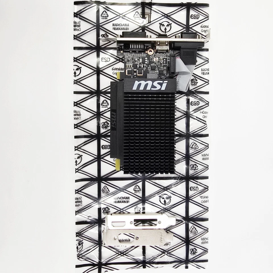 NVIDA MSI GeForce GT 710 1GB DDR3 Graphics Card (GT 710 1GD3H LP) - Image 2 of 4