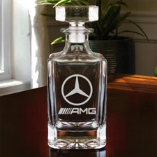 Etched AMG Decanter Gift - Set Available