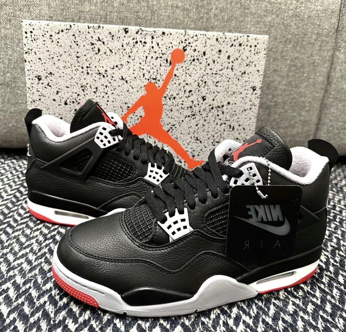 Jordan 4 Retro Bred Reimagined FV5029-006 Mens Size & FQ8213 Jordan 4 Retro Bred Reimagined FV5029-006 Mens Size & FQ8213