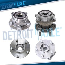 Front and Rear Wheel Bearings and Hubs Set for 2009-2013 Subaru Forester Impreza