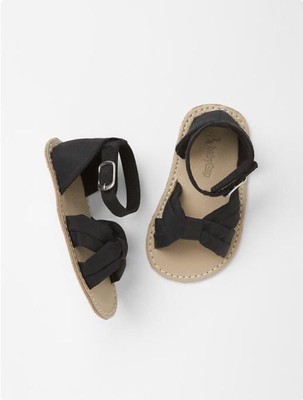 baby girl black sandals