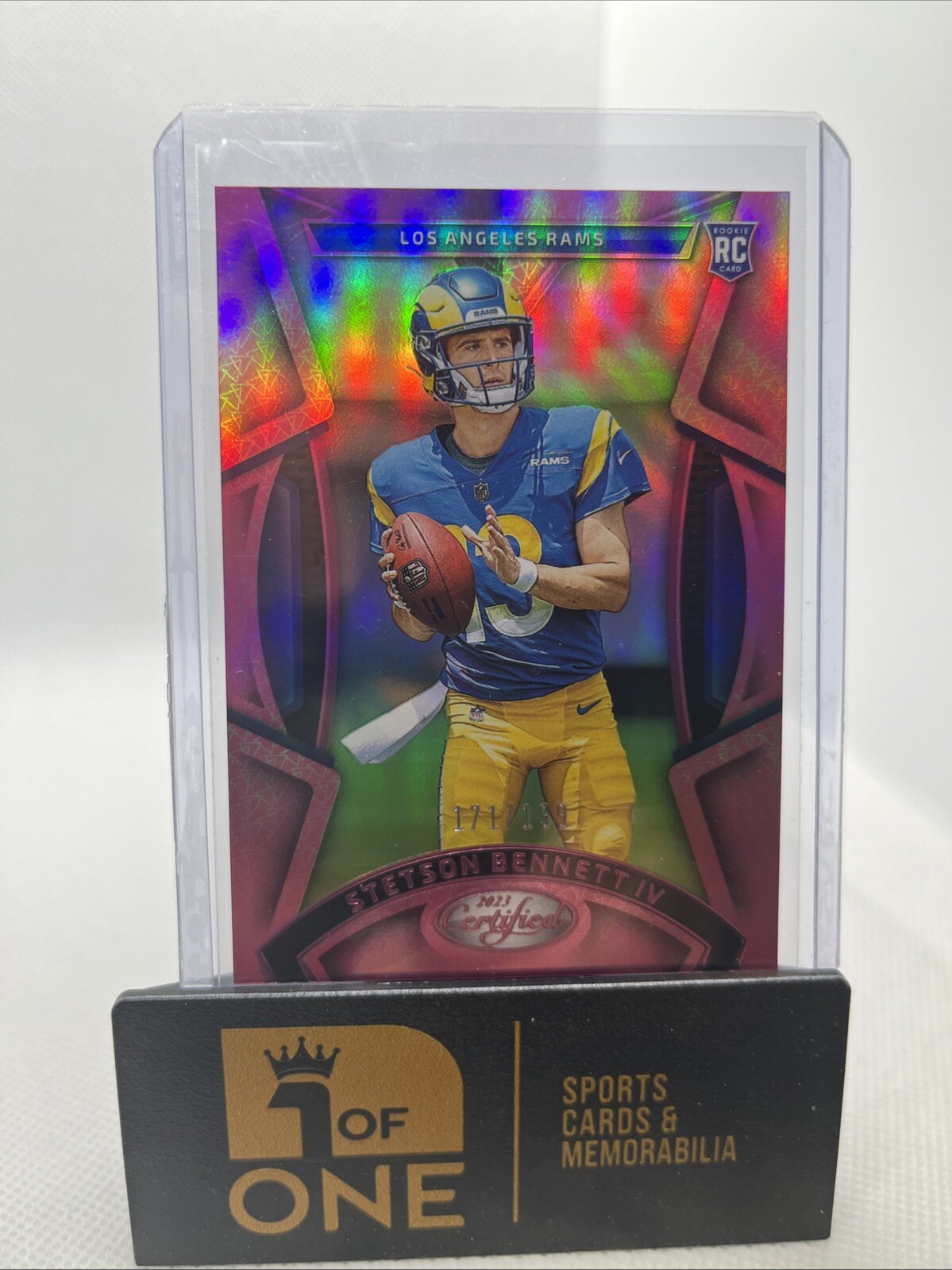 2023 Certified - Pink #171/199 - Stetson Bennett IV - Rams