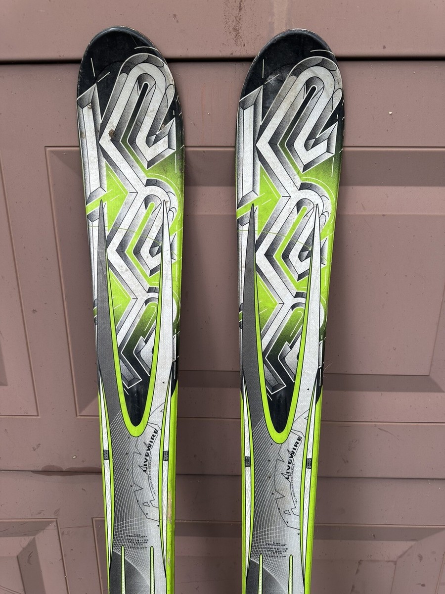 K2 Live Wire Downhill Skis With Marker Bindings | eBay
