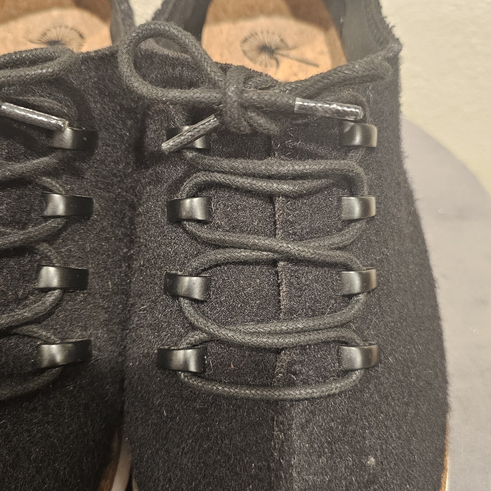 APL OTBT Courier scarpe per il tempo libero sneakers donna US 7 5 M 9933 lana di alpaca nere