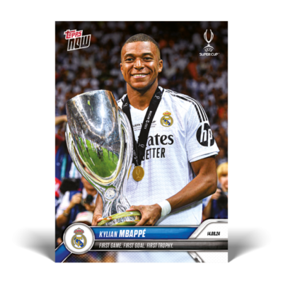Kylian Mbappe First Game Goal Trophy 24/25 UCC TOPPS NOW Card 2 | eBay