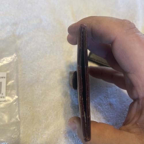 Schlanke Geldbörse für Männer mit Kartenhalter Geldklammer schwarz und braun (2er-Pack) - Bild 5 von 5