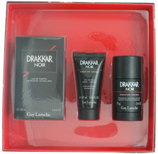 Drakkar Noir By Guy Laroche For Men Set: EDT Shower Gel Deodorant Stick New
