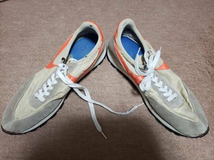 nike daybreak beige orange