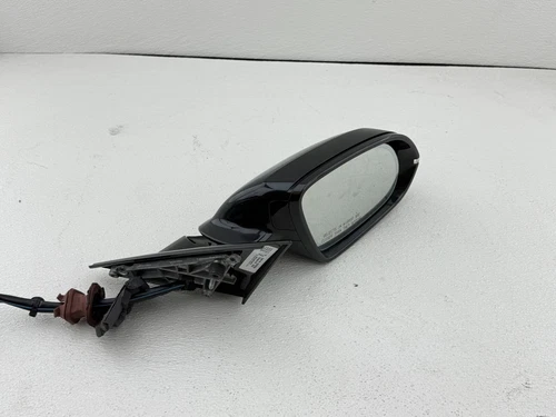 11 - 18 AUDI A8L RIGHT PASSENGER SIDE DOOR EXTERIOR REAR VIEW MIRROR OEM DAMAGED
