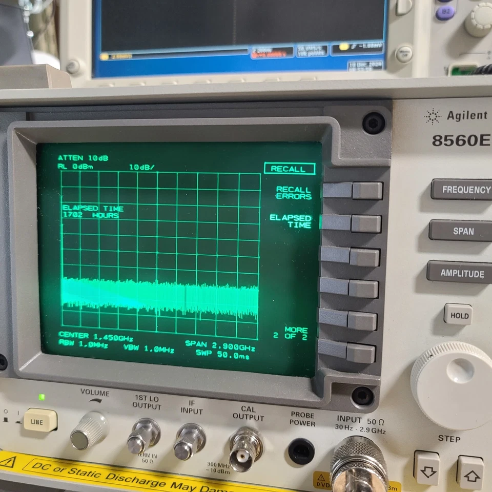 Agilent 8560E 30 Hz - 2.9 GHz RF Spectrum Analyzer - Image 3 of 4