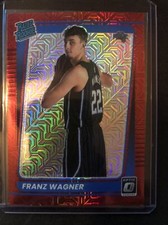 2021-22 Panini Optic Basketball Franz Wagner Rated Rookie Red Choice # /88 Magic