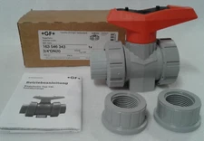 Georg Fischer +GF+ 163 546 343  3/4" True Union Ball Valve - NO Slip Fittings