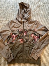Zumiez Empyre Clothing 1999 Floral Windbreaker  Jacket -medium M - So Cute!