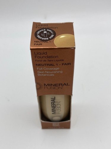 Mineral Fusion Full Coverage Liquid Foundation 1.0 fl oz CHOOSE YOUR SHADE - Picture 17 of 26