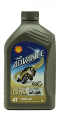Shell Advance Ultra 4T 10W-40 Motorrad Motoröl 1l
