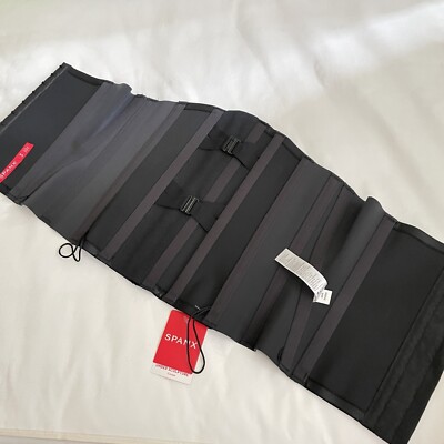 Spanx Under Sculpture Black Corset Waist Trainer Cincher Size S