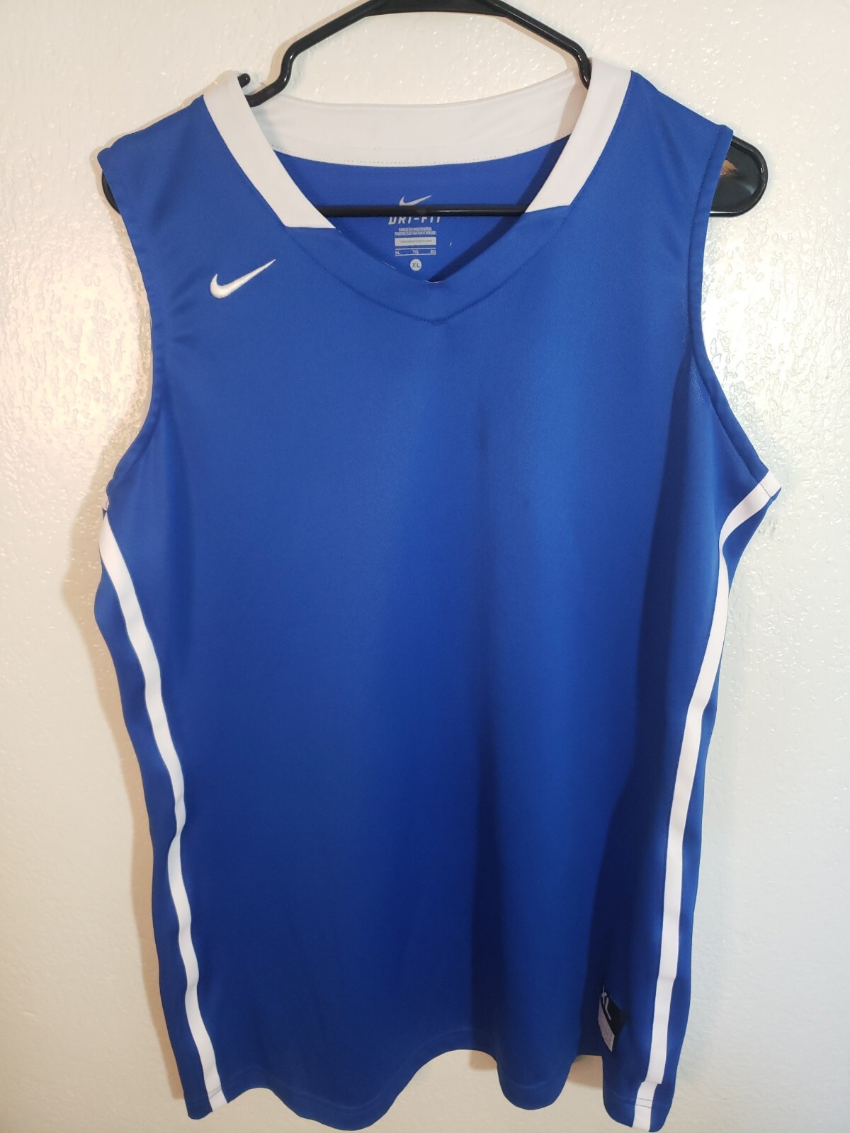 Nike Men's DriFIT Mesh Basketball Jersey XLarge Blu… Gem