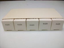 SLEEVE OF 5 PHILIPS JAN 6AZ8 TUBES
