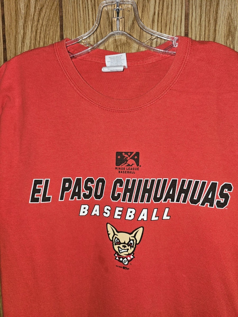 El Paso Chihuahuas MiLB San Diego Padres Large Mens Red Graphic