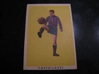 Cardboard figurine Edizioni RASA Calciatori 1961/62 CASTELLAZZI Catania