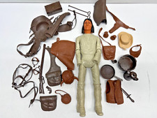 VTG Marx Damaged Geronimo Figure And 27 Accessories