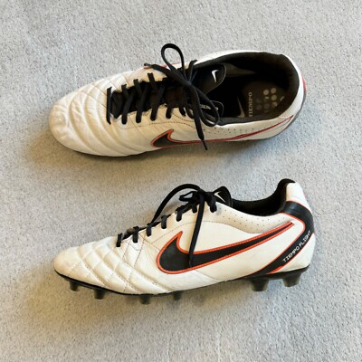 Nike Tiempo Flight FG 2012 Leather Football Boots Soccer Cleats US