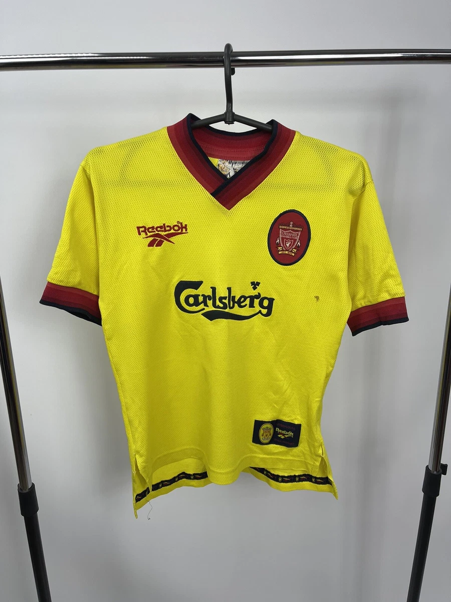 Reebok Liverpool Yellow International Club Soccer Fan Apparel and