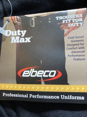 Elbeco Pants Women's Sz 18 DutyMax 4 Pocket Duty Trousers Un-Hemmed DARK NAVY