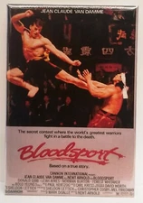 Bloodsport MAGNET 2"x3" Refrigerator Locker Movie Poster Image 2