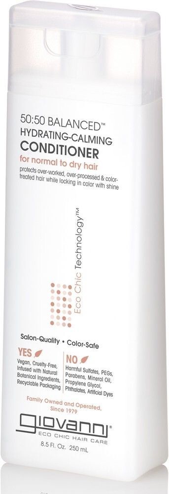 Giovanni Balanced Hydrating Calming Conditioner 50:50 250ml Normal To Dry Hair
