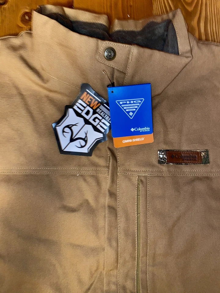 NWT Columbia PHG Roughtail Work Vest Men’s XXL Duck Realtree Edge Hunting 2X - Image 2 of 4