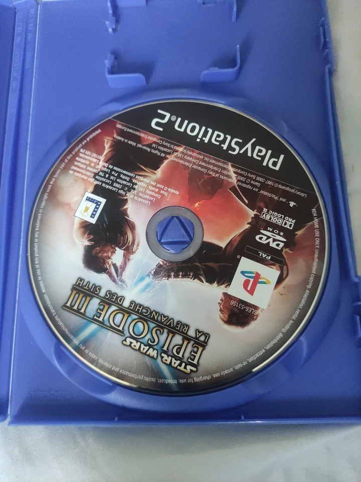 PlayStation 2 - STAR WARS - Episode 3 - La REVANCHE des SITH - Photo 1/1