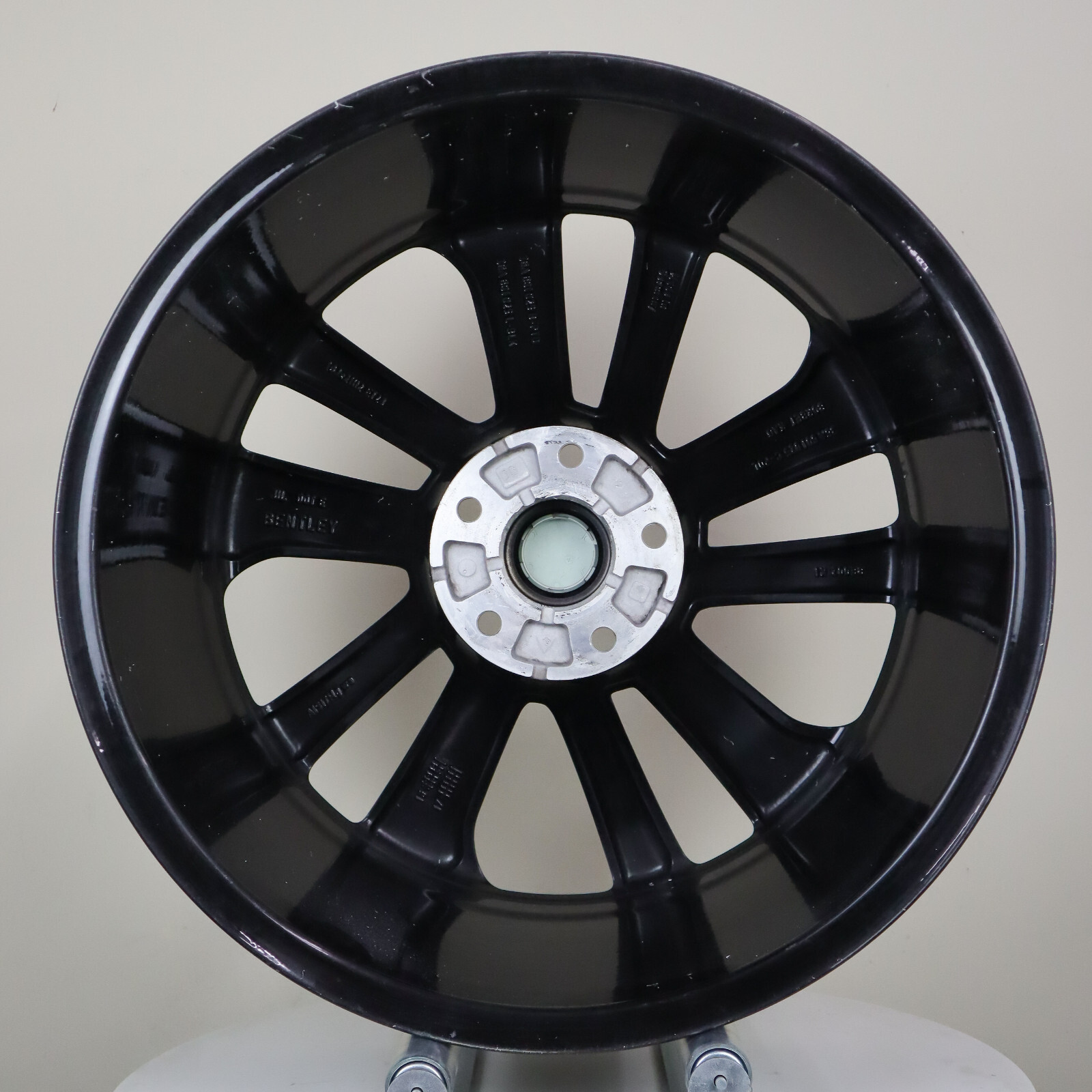 BENTLEY BENTAYGA 21" WHEEL 36A601025L RIM 21x10.0 OEM BLACK / DIAMOND CUT FINISH