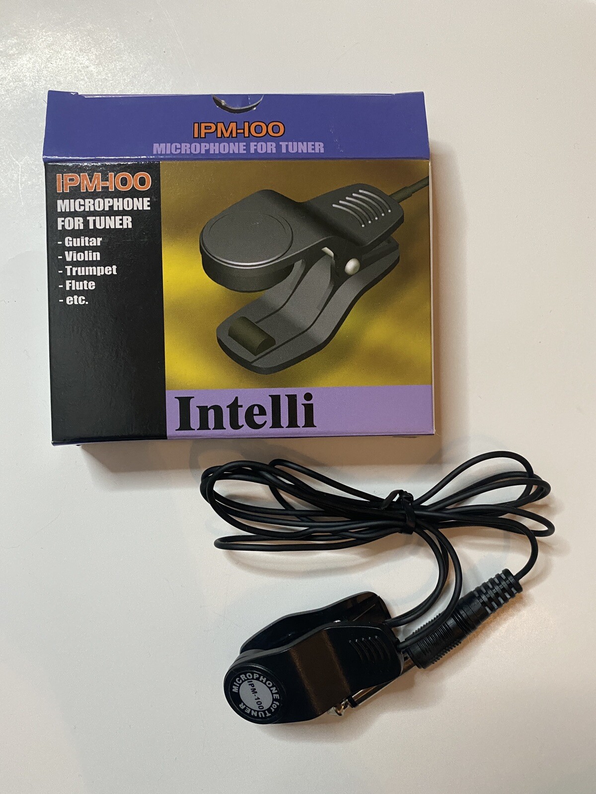 Microphone for tuner IPM-100  Intelli. Guitar, violin, trumpet, flute, etc-image