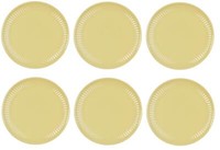6Er Set FrüHstüCksteller, Brotteller Mynte Lemonade Gelb D. 19,5Cm Ib Laursen
