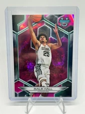 2023-24 Bowman Best U Malik Hall Pink Lava Refractor /100