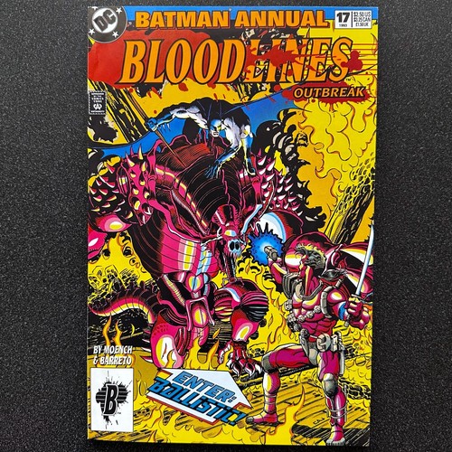 Batman Annual #17 • Jul 1993 • Bloodlines Tie-In • Doug Moench & Eduardo Barreto