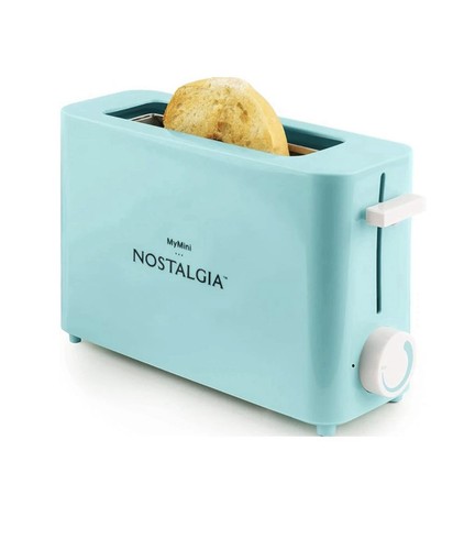 NOSTALGIA MyMini Single Slice Toaster 120 V, 60 Hz, 500 watts (New In A Box)