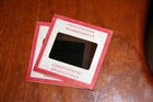 2 Vintage 1950s Kodachrome Photo Slides Woman in Blue Dress Pan Am Bag Girl PAA — photo 3