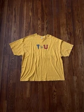 Vintage Screw the U Yellow Golden Tee #vtg #screwU