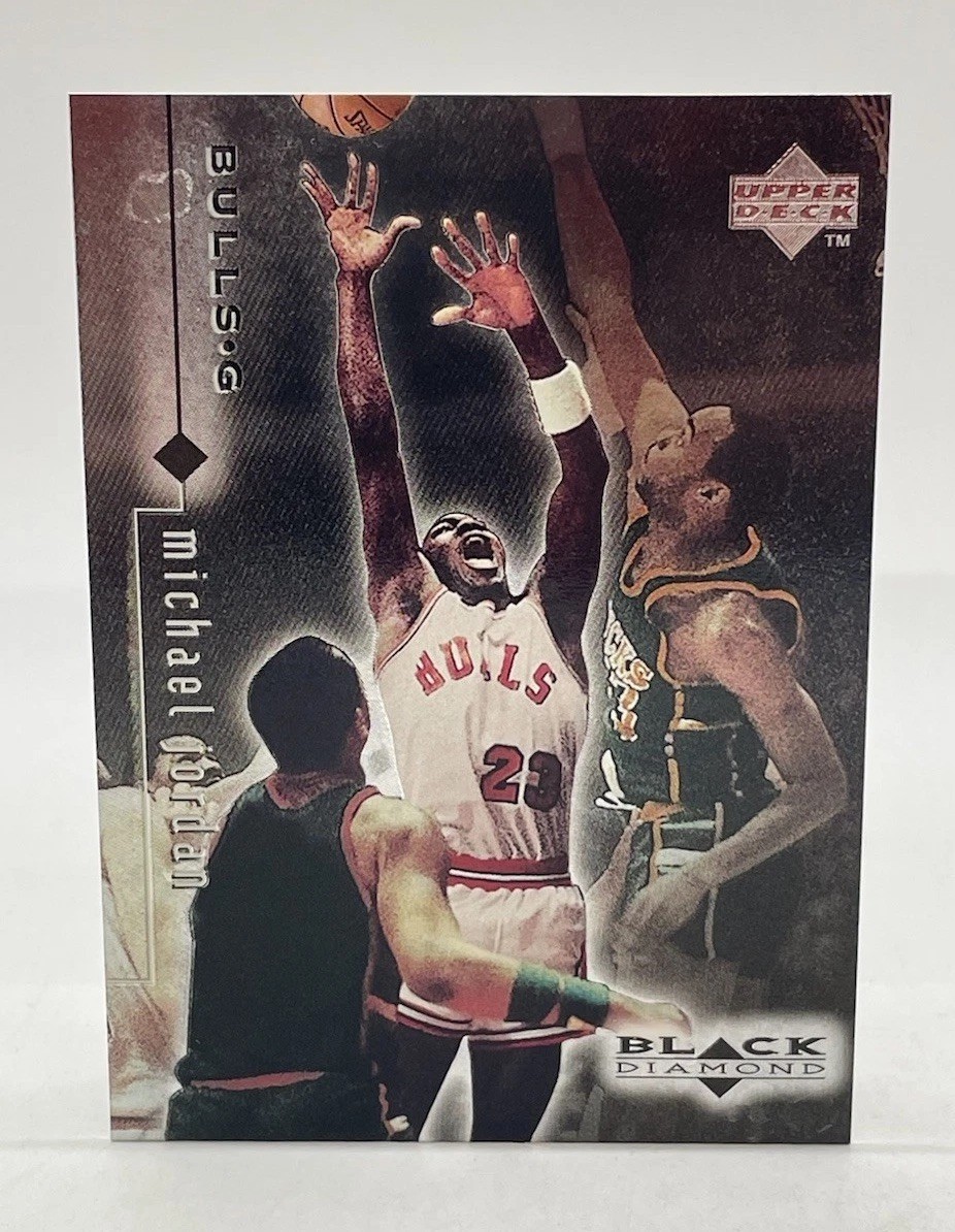 1998-99 Upper Deck Black Diamond #2 Michael Jordan HOF Chicago Bulls