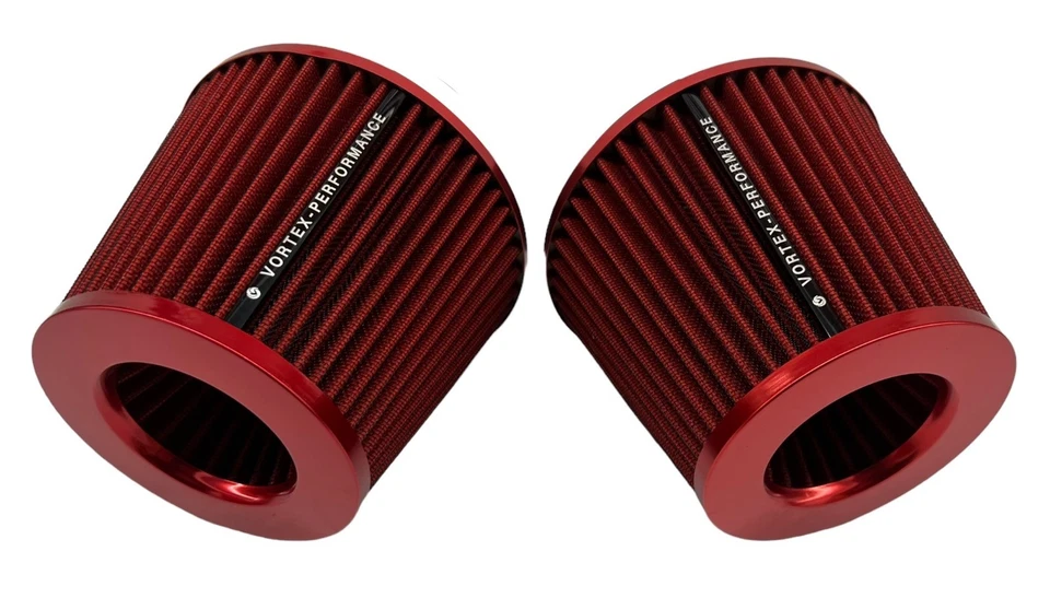 for BMW 535i & 535xi N54 2007 – 2010 E60 air intake RED V3 - Image 3 of 4