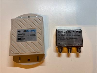 SPU 21-02 Basic-line 2 in 1 DiSEqC 2.0 Umschalter