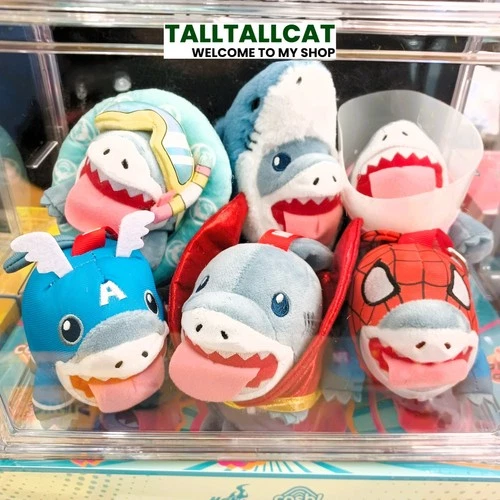 Hot Toys x Marvel PPLU108N Jeff the Land Shark Cosbi Plush Keychain (In Stock)