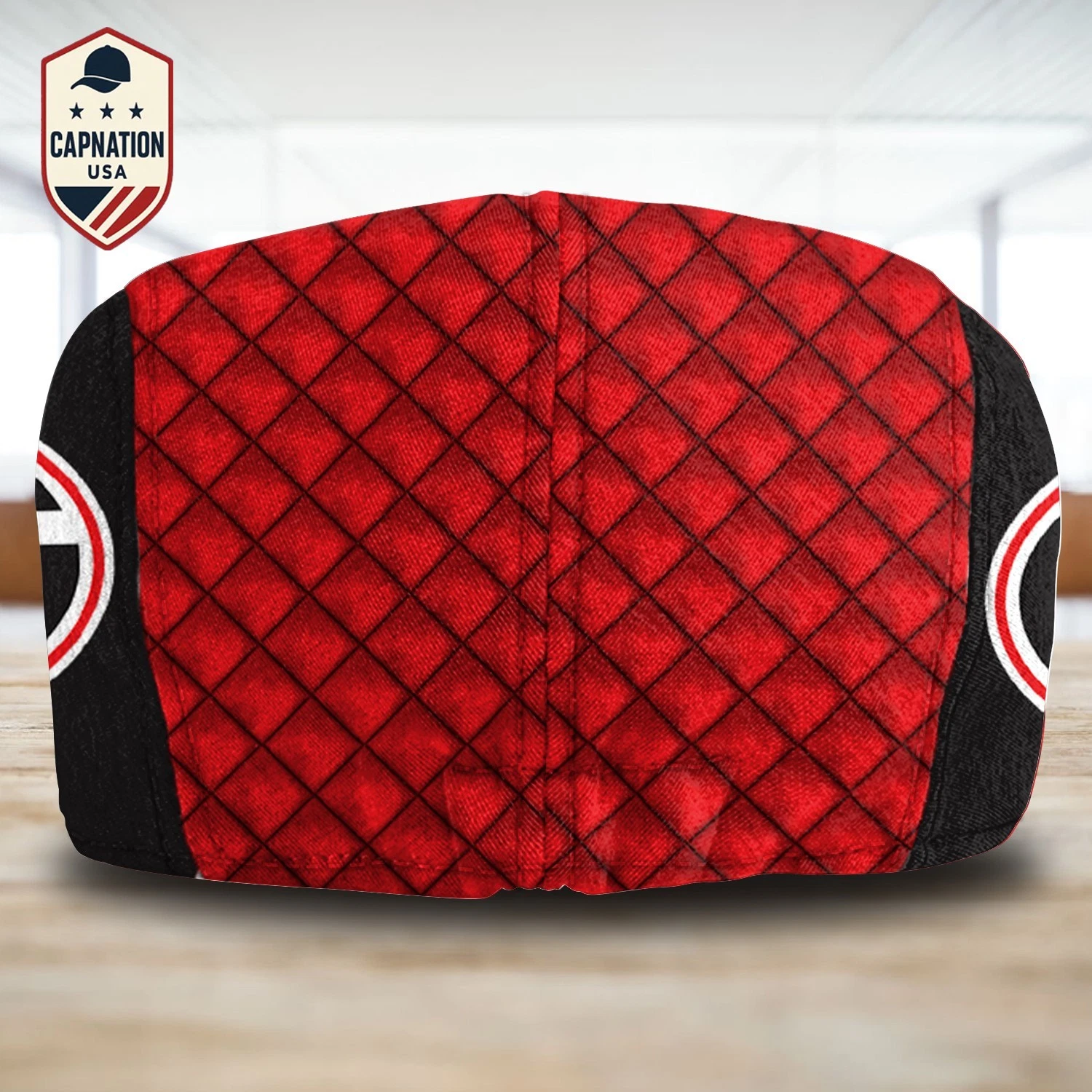 Georgia-Bulldogs-Jeff Cap Custom Name NCAA Jeff Cap Driving Cap Golf Cap