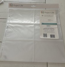 Becky Higgins Project Life 12x12 Design C Photo Pocket Pages 10 Pack 50101-5