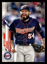 Sergio Romo 2020 Topps #576 Minnesota Twins Baseball *033