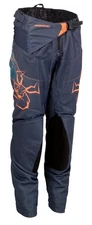 Moose Racing Agroid Mesh S23 Youth MX Offroad Pants Blue/Orange